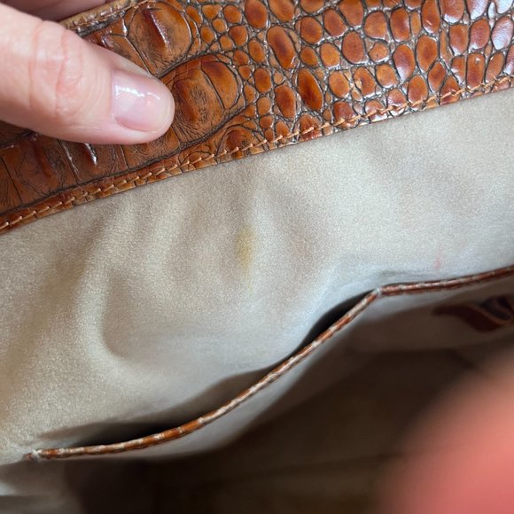 Brahmin Large Bucket Bag Pecan Melbourne - Picture 7 of 15
